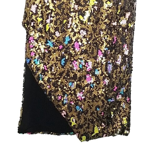 Cosmopolitan Sequin Crop Top Or Skirt Separates Dress the Population NWT - Picture 15 of 16